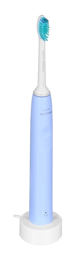 Philips Sonicare 2100 Series HX3651 elektrisk tandbørste lyseblå med C1 ProResults-børstehoved