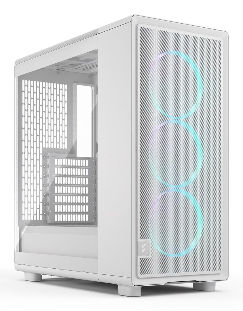 PC kabinet Fractal Design Epoch White TG RGB (Midi Tower)