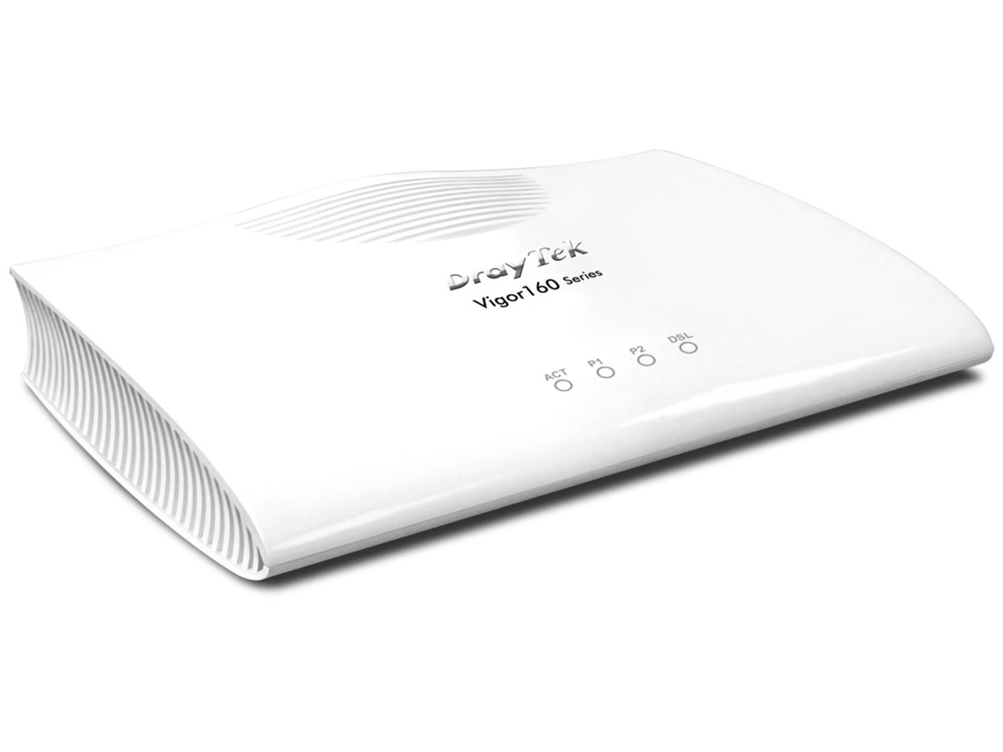 Router gigabit – DrayTek Vigor 166, kablet, hvid billede
