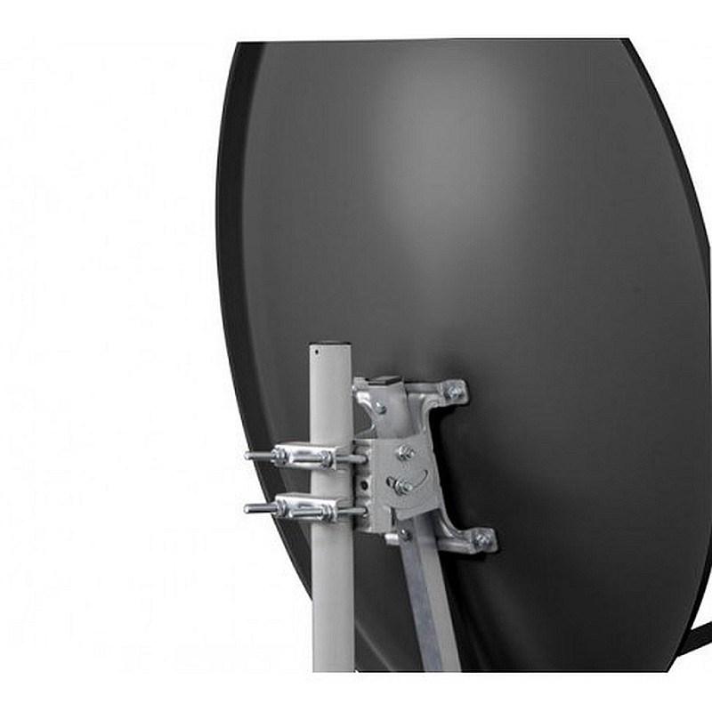 Parabolantenne 90 cm grafit - Corab standard, udendørs billede