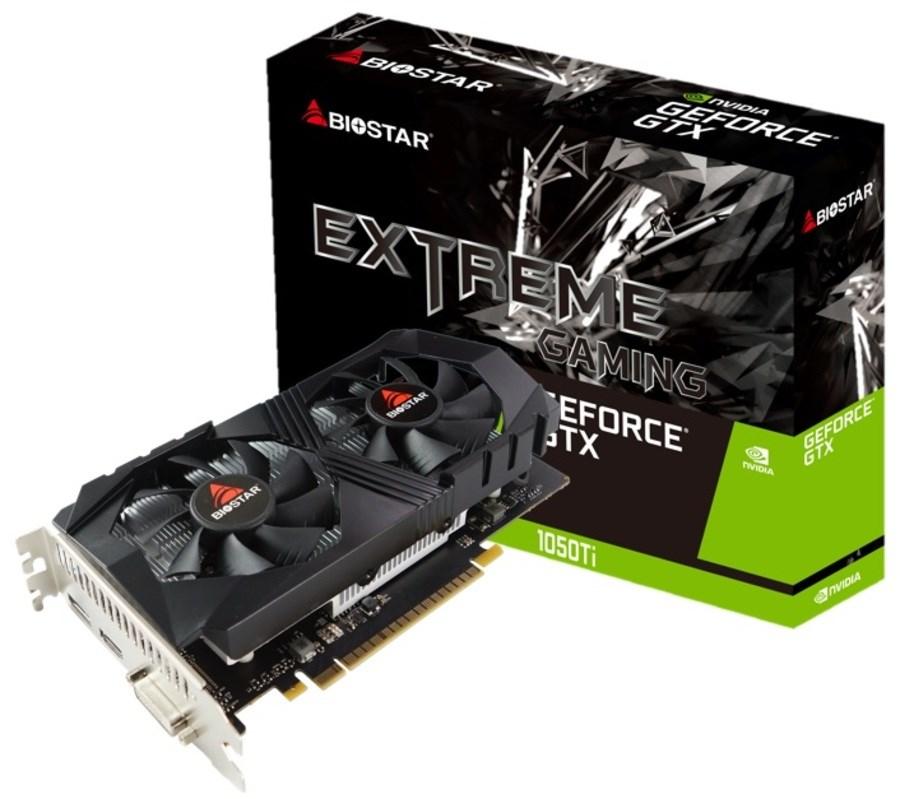 Grafikkort NVIDIA GeForce GTX 1050 Ti 4 GB - Biostar billede
