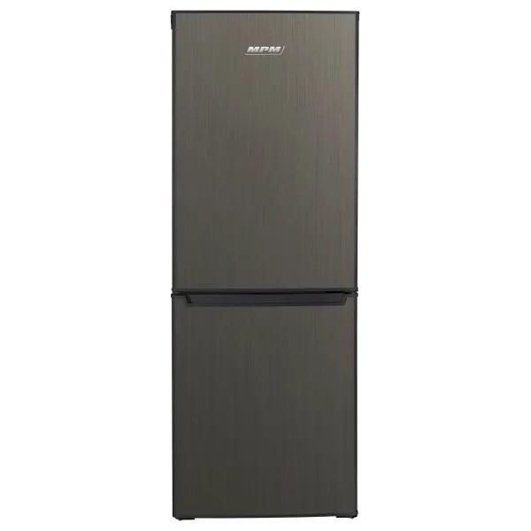 Køle-fryseskab MPM 215 L – fritstående, Dark Inox, klasse E billede