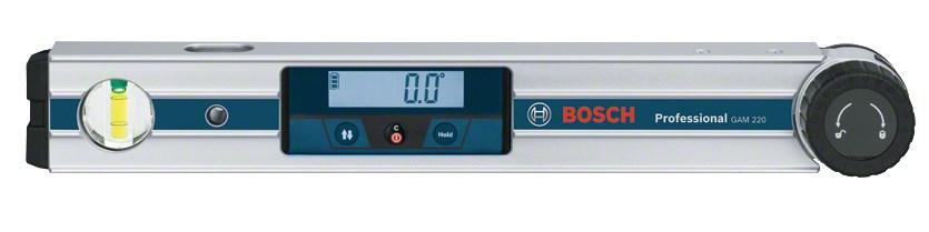 Digital vinkelmåler Bosch GAM 220 Professional 0-220° billede