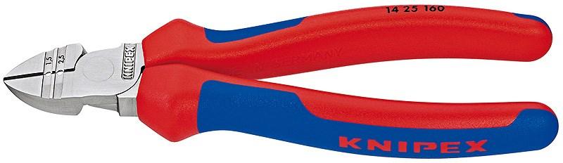 Sidetang Knipex 14 25 160 - blå/rød billede