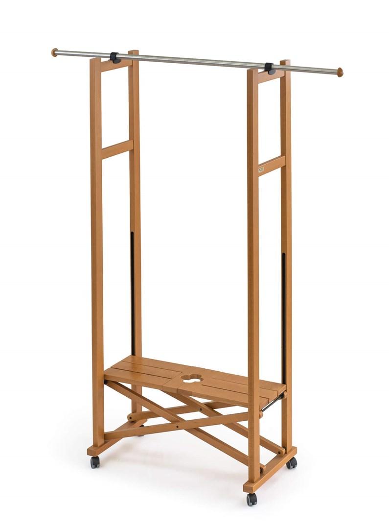 Tørrestativ KESPER ARREDAMENTI ELIOS - 37 × 78 cm, brun billede