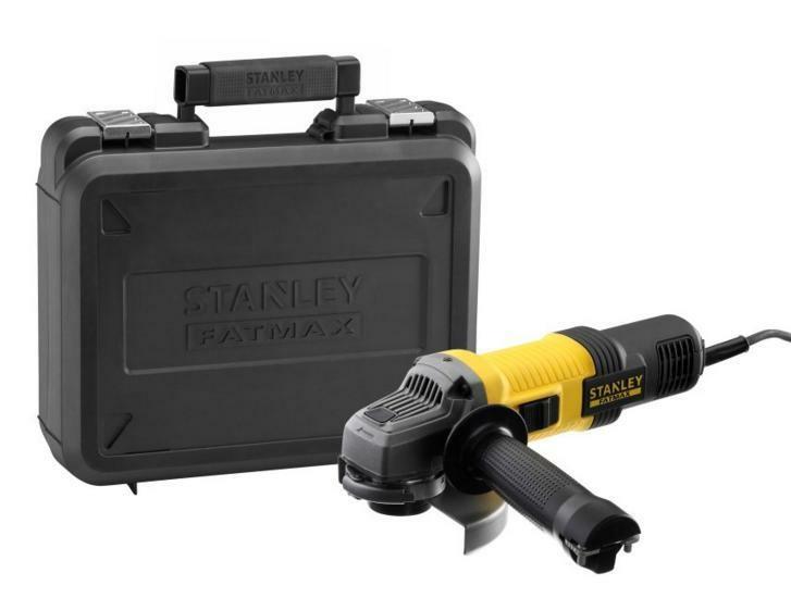 Vinkelsliber STANLEY 125 mm, 850 W med kuffert billede