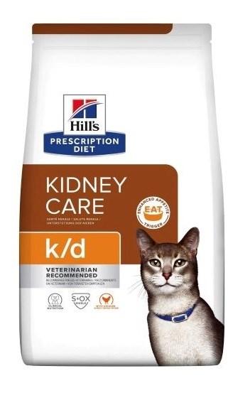 Hundefoder Hill’s Prescription Diet k/d Kidney Care kat - Kylling, 3 kg billede