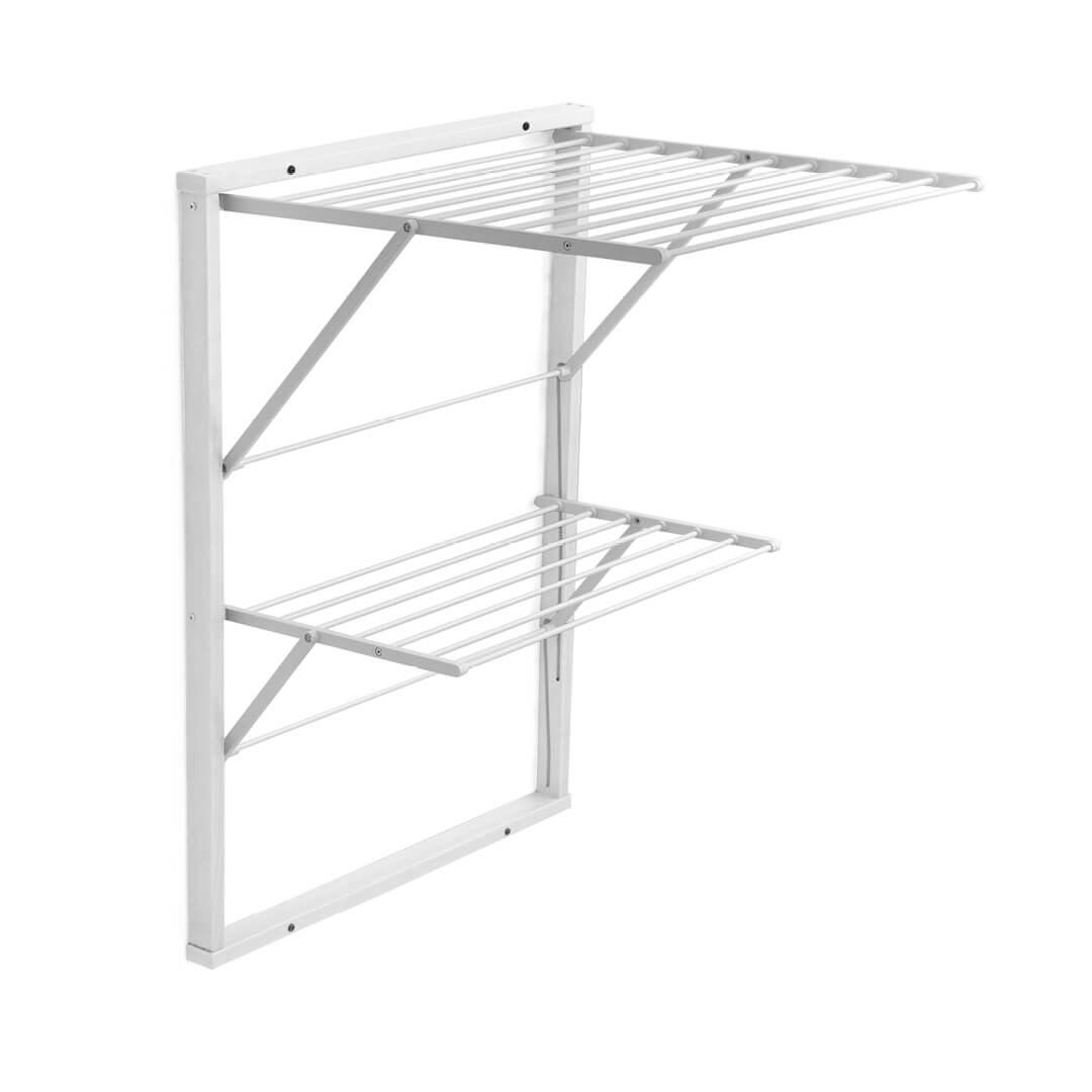 Tørrestativ til væg - KESPER KEVIN, 64 × 67 cm, hvid billede