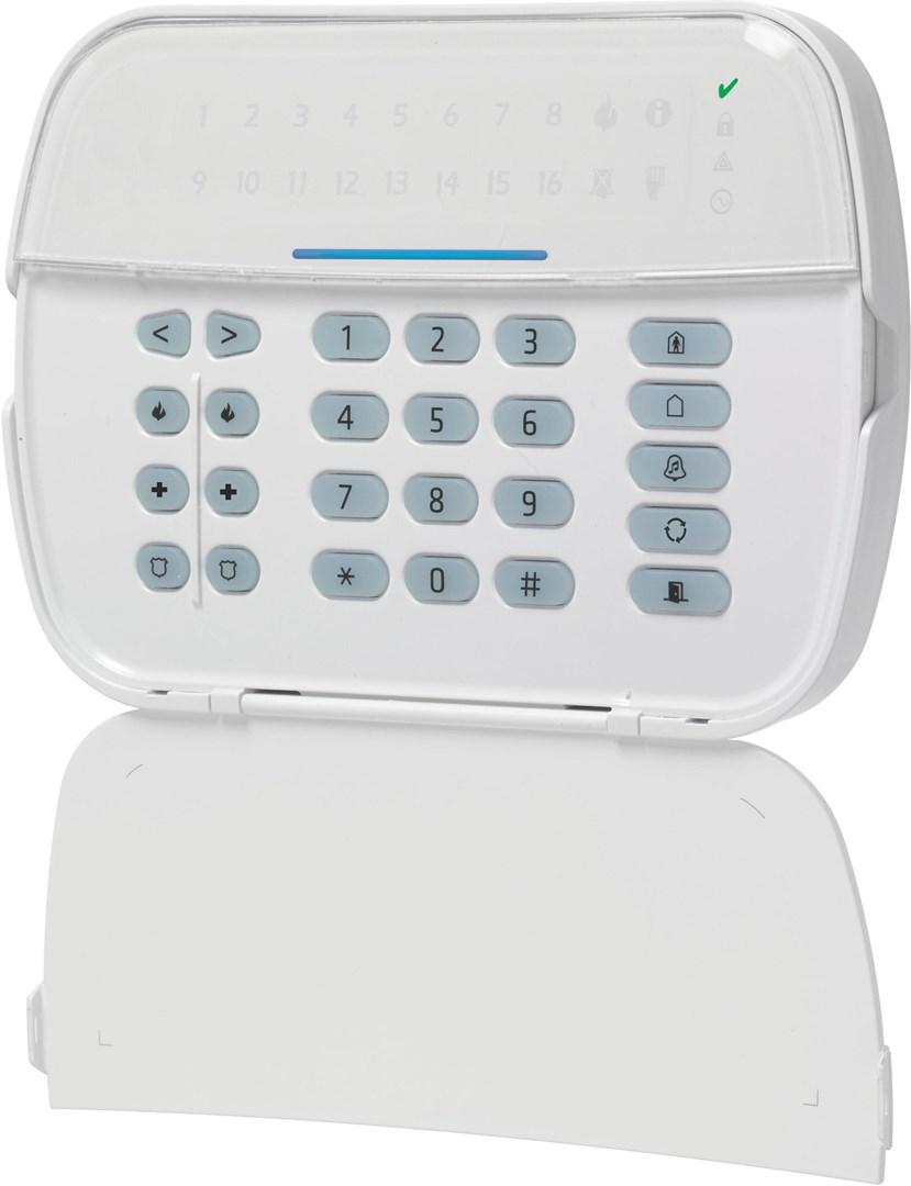 Alarmtastatur – DSC LED Keypad, 16 zoner, kablet billede
