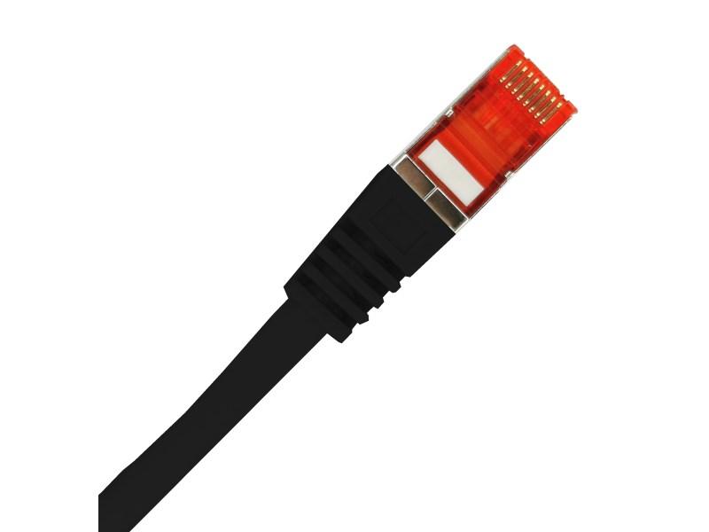 Netværkskabel Cat6 F/UTP – Alantec 1 m, sort billede