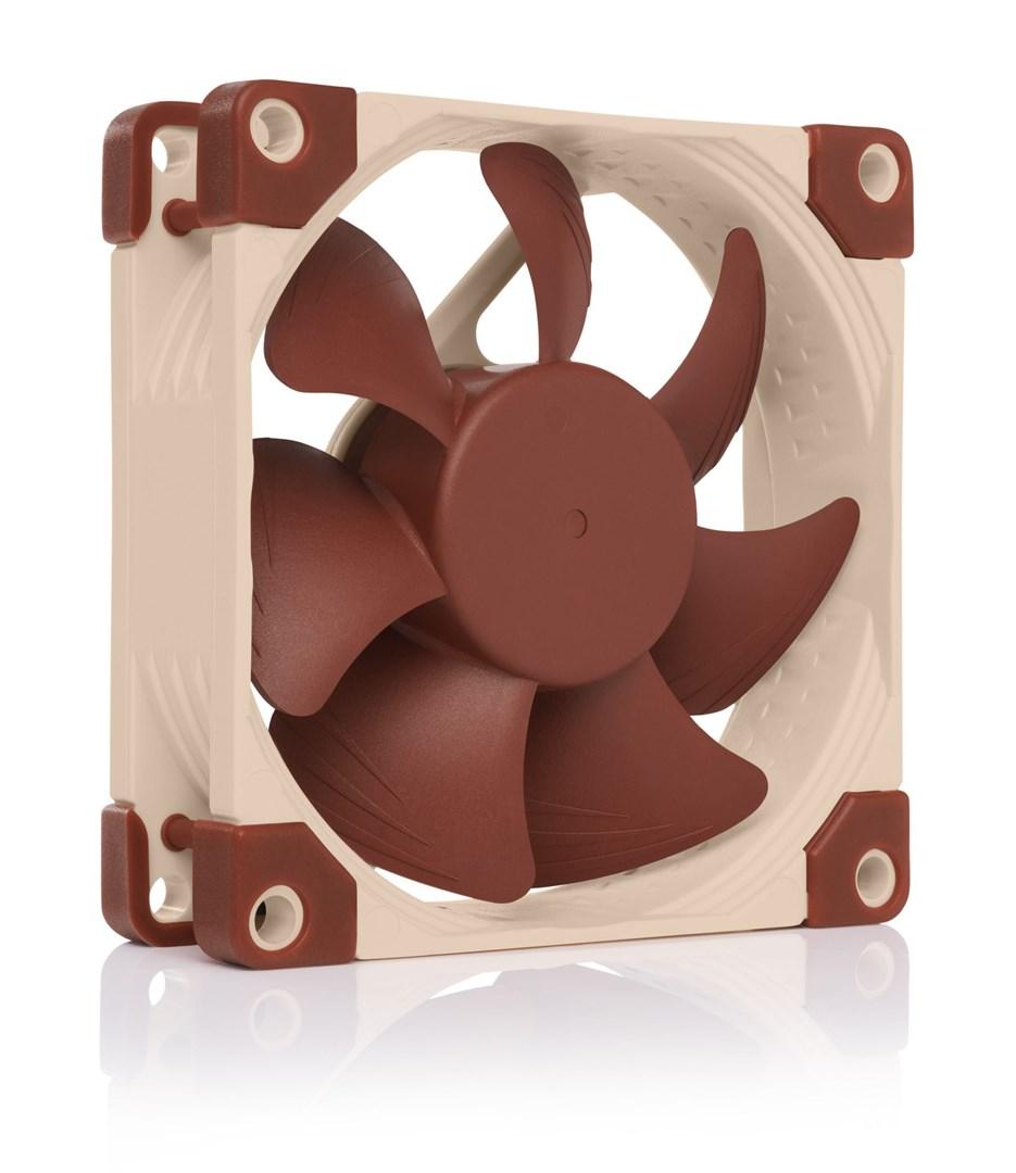 Kabinetventilator 80 mm - Noctua NF-A8 PWM, beige/brun