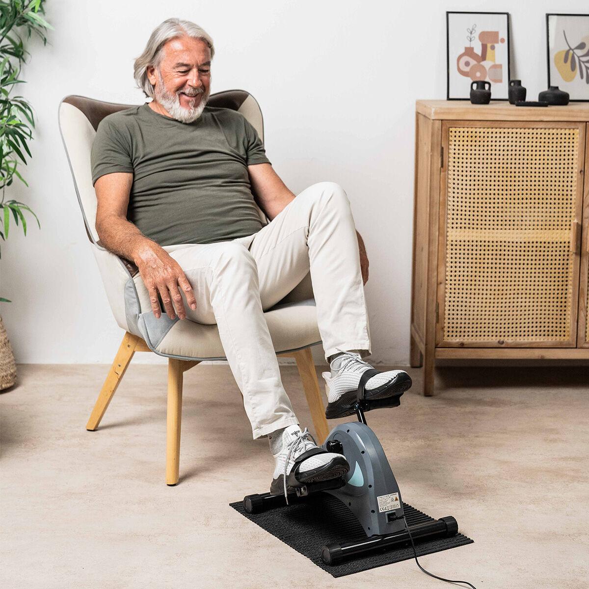 Motionscykel med elektriske pedaler - Velora 3000, inkl. måtte og fjernbetjening billede