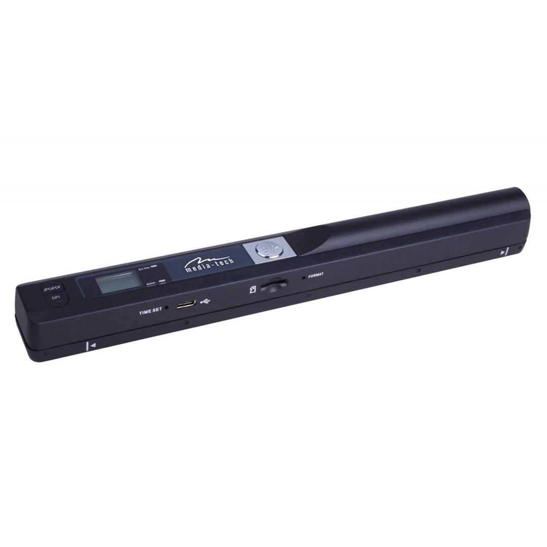 Mobil håndscanner Media-Tech MT4090 - pen-scanner, sort billede
