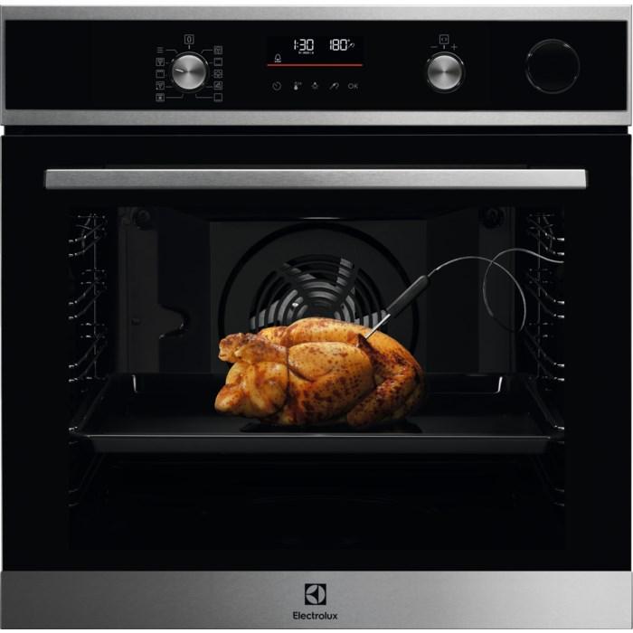 Indbygningsovn Electrolux EOC6H76X – 72 l, A, sort billede