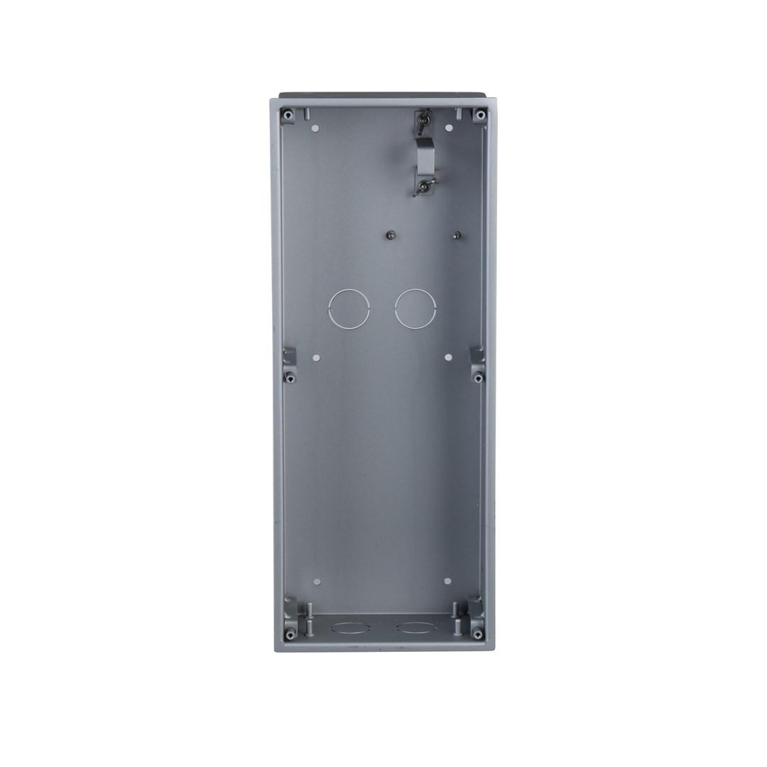 Indbygningsboks til dørtelefon – Dahua VTM128, sølv, aluminium billede