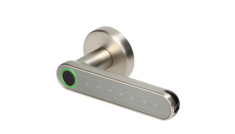 Smart dørlås håndtag med touch-tastatur – ORNO OR-ZS-853/N billede