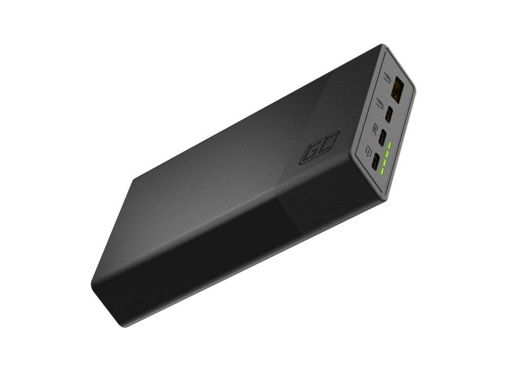 Powerbank Green Cell GC PowerPlay 20S 20.000 mAh 22,5 W PD USB-C hurtig opladning billede