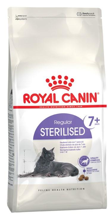 Tørfoder til kat – Royal Canin Sterilised 7+ Fjerkræ 1,5 kg billede