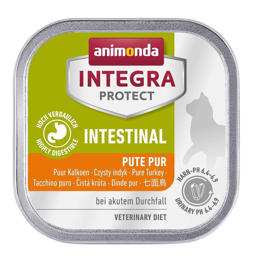 Vådfoder til kat - Animonda Integra Protect Intestinal Kalkun med ris 100 g billede