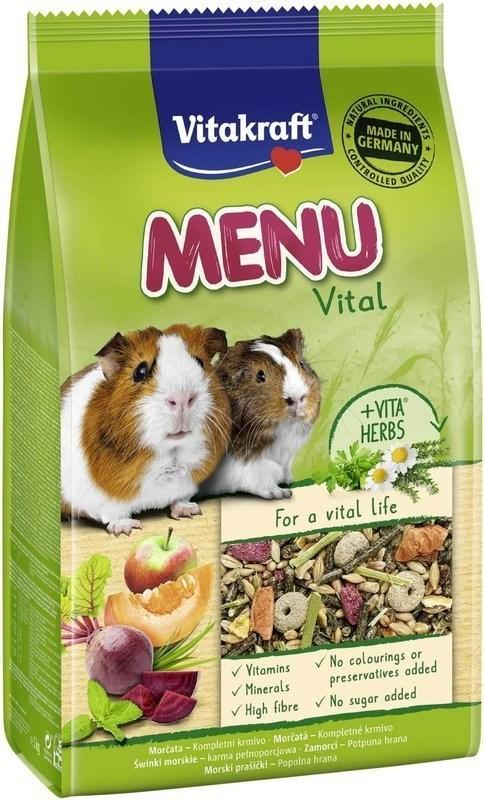 Marsvinefoder Vitakraft Menu Vital - 1 kg billede