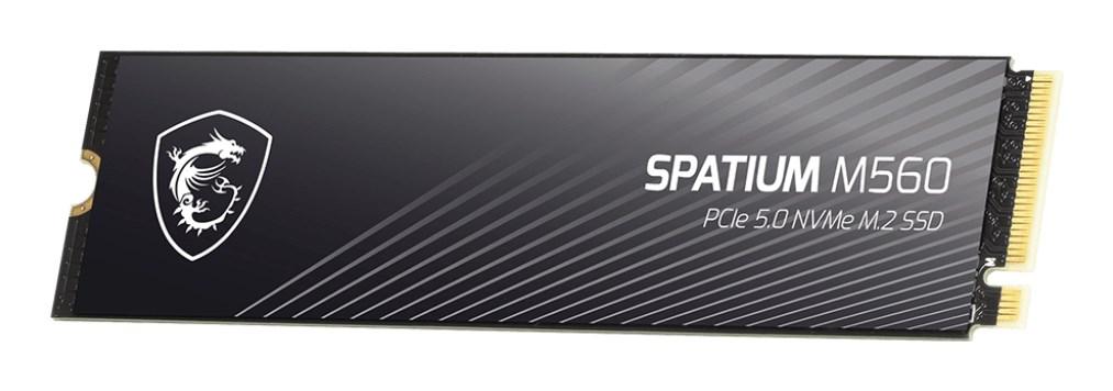 MSI Spatium M560 PCIe 5.0 NVMe M.2 SSD 2 TB 3D NAND intern lager til PC