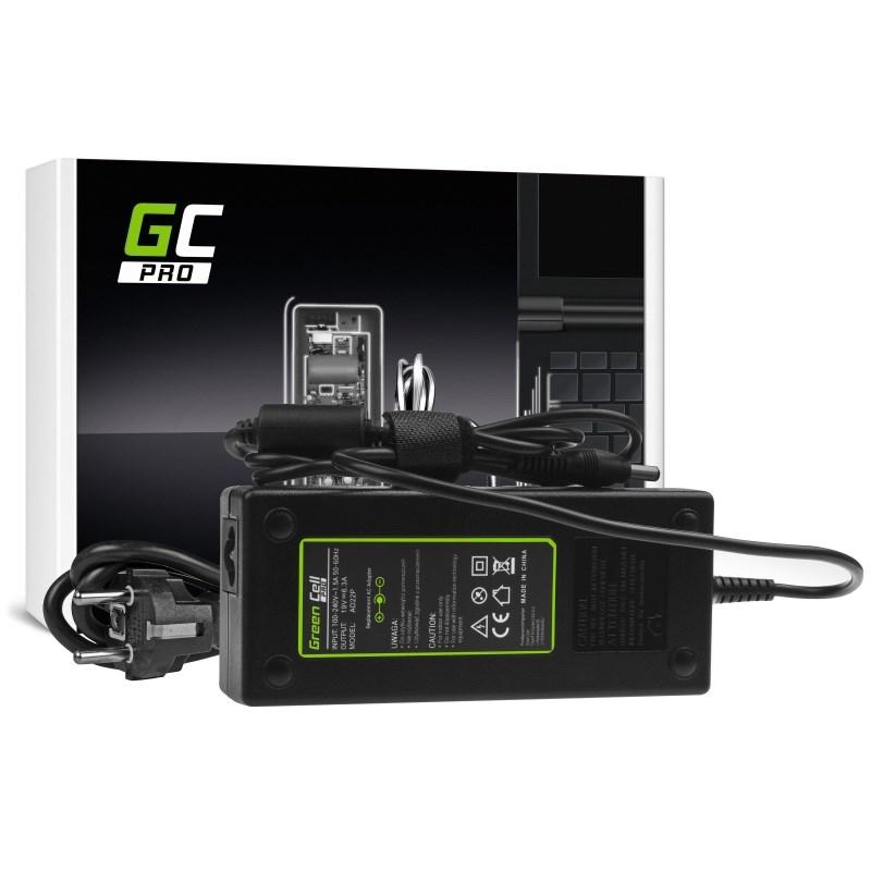 Strømforsyning til laptop Green Cell AD22P 120 W – sort billede
