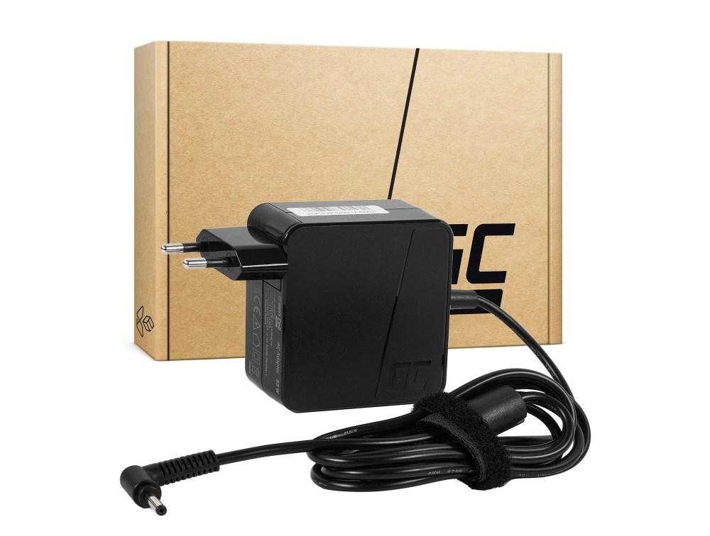Strømforsyning til bærbar – Green Cell 65 W, 19 V, til ASUS (sort) billede