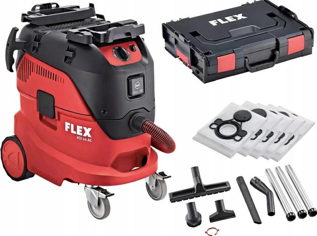 Industristøvsuger FLEX VCE S44 LAC med poser og kuffert billede