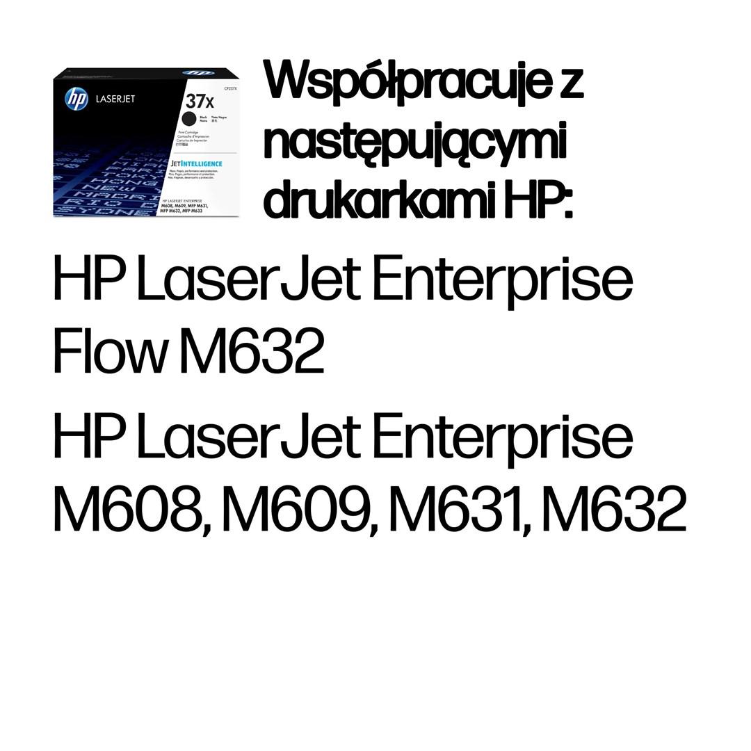 Tonerpatron sort høj kapacitet til HP 37X - HP LaserJet