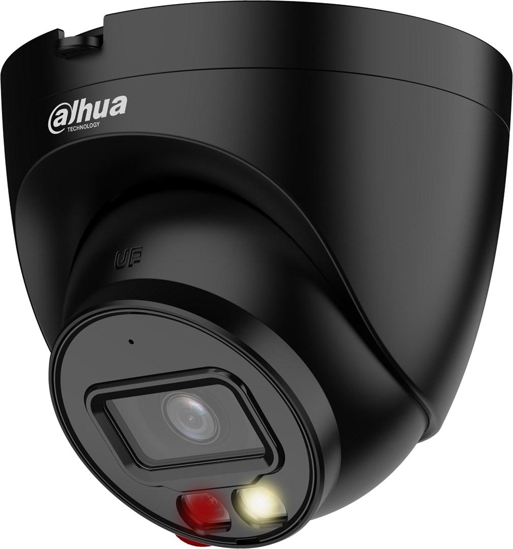 Overvågningskamera DAHUA IP – IPC-HDW1639T-A-IL-0280B-S6, sort billede