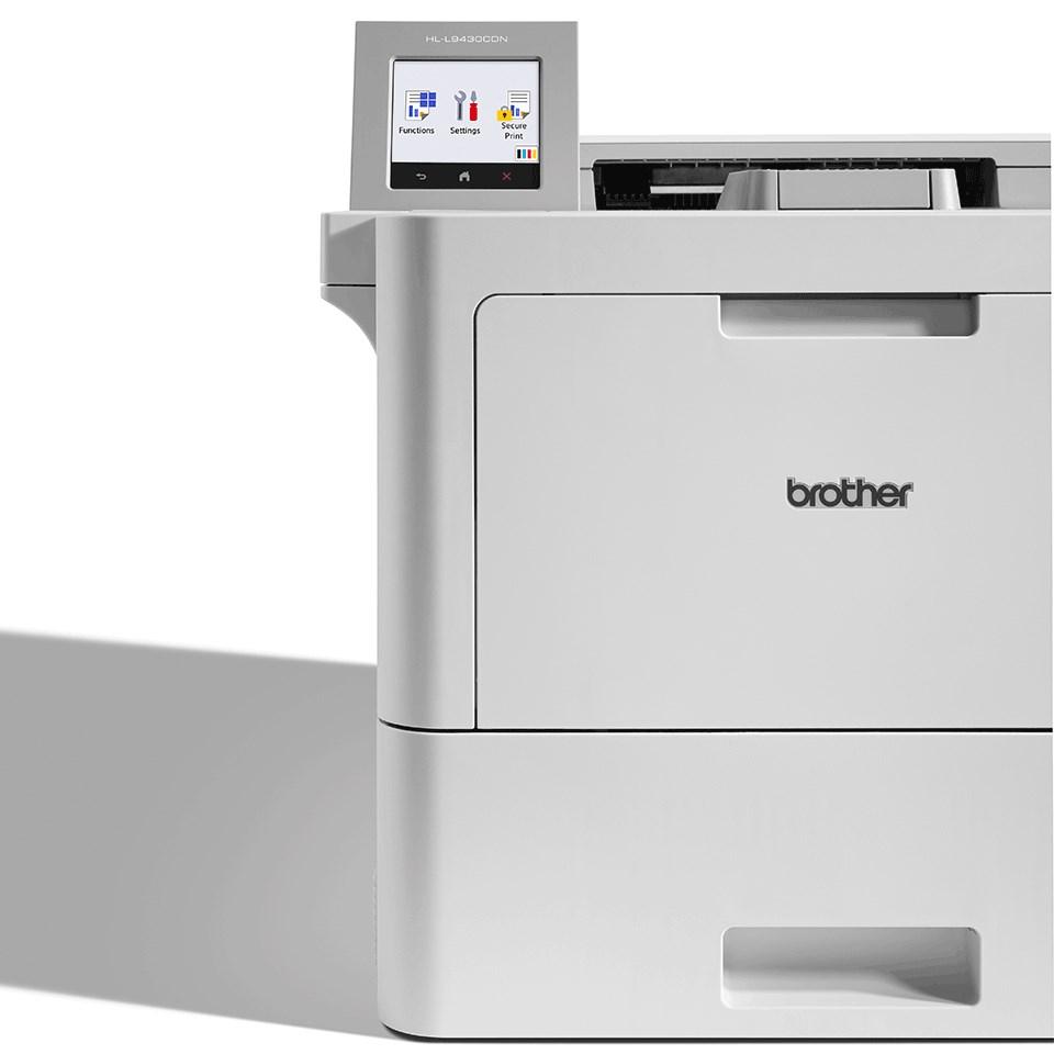 Laserprinter farve A4 - Brother HL-L9430CDN, 2400 × 600 dpi