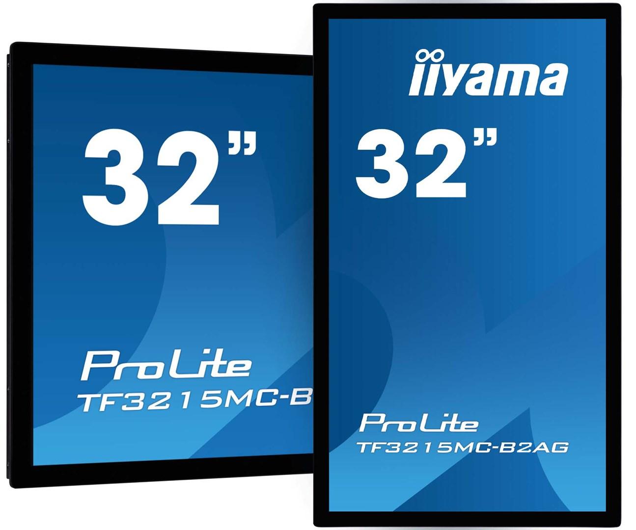 32" touchskærm iiyama ProLite Open Frame PCAP, 30 touchpunkter, antirefleks