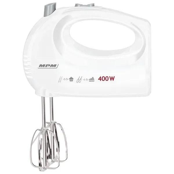 Håndmixer 400 W – MPM MMR-25, hvid billede