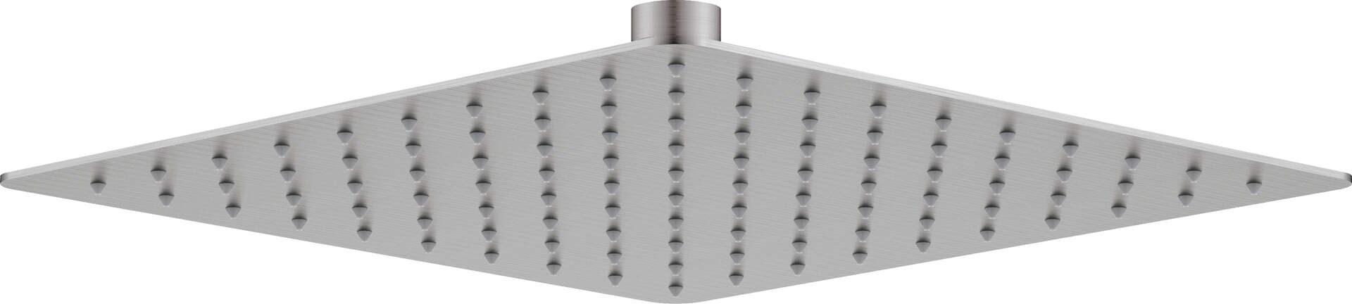 Brusehoved i stål 250 × 250 mm - deante billede