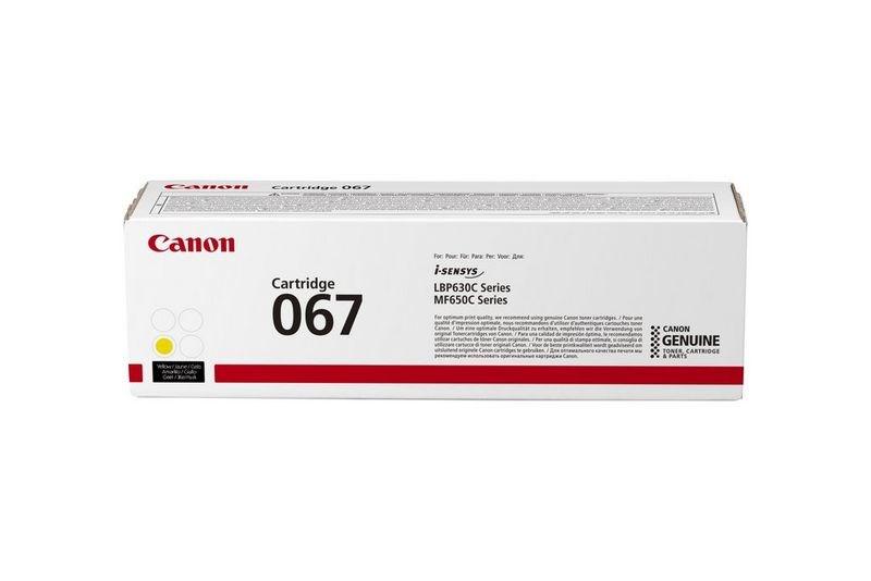 Toner til printer Canon 067 - gul, original, 1 stk
