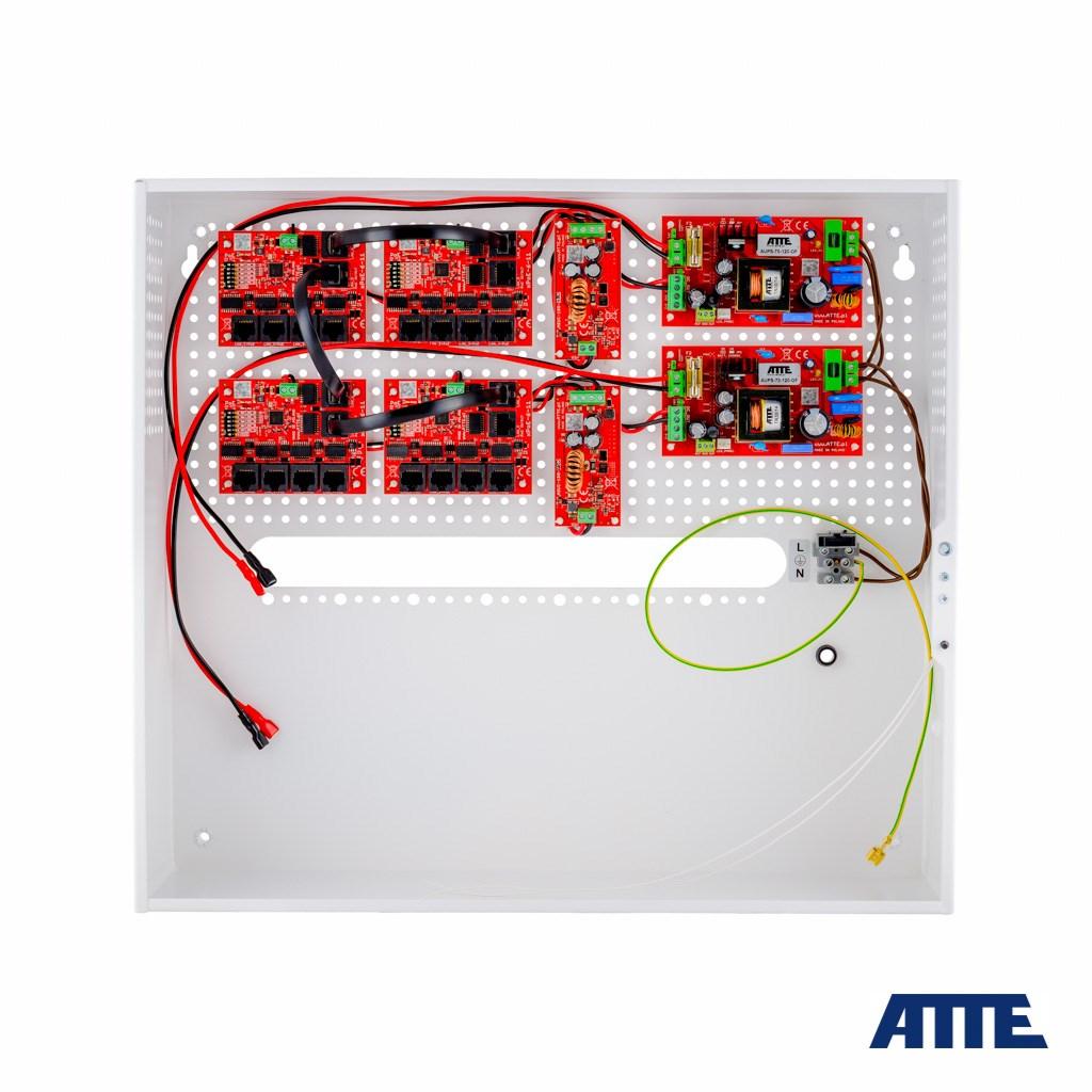 PoE switch til 17 IP-kameraer - Atte IPUPS-17-11-H billede