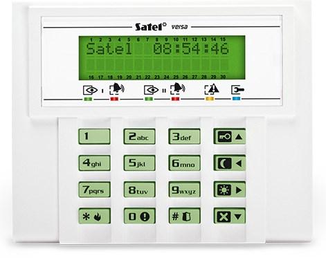 Alarm tastatur – SATEL VERSA LCD (grøn skærm) billede
