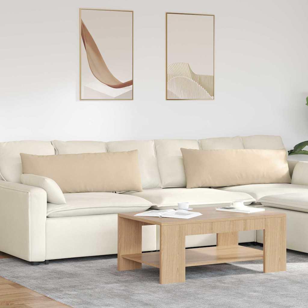Sofa puder Creme Stof billede