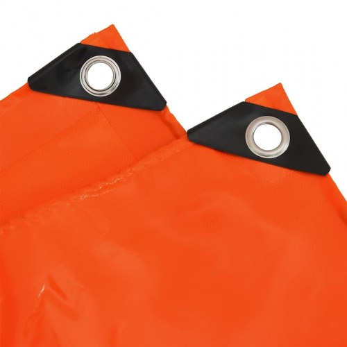 Presenning 650 g/m² - orange 1,5 × 10 m i lærred med PVC-belægning