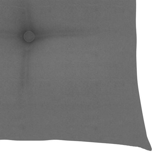 Foldbare havestole 2 stk. med hynder bambus