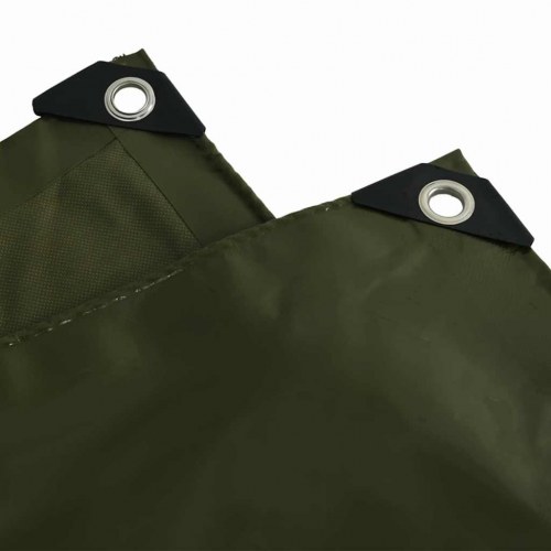 Presenning 650 g/m² - olivengrøn 3,5 × 5 m