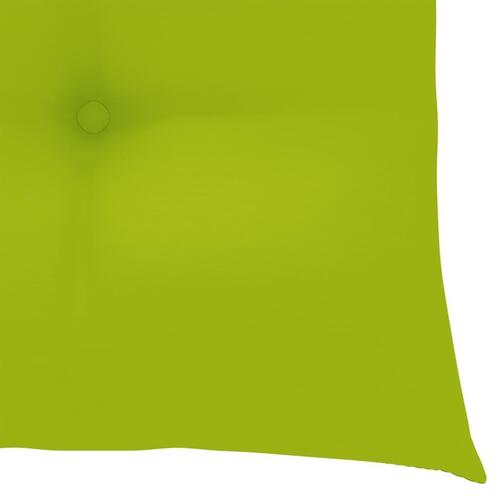 Foldbare havestole 2 stk. med hynder bambus