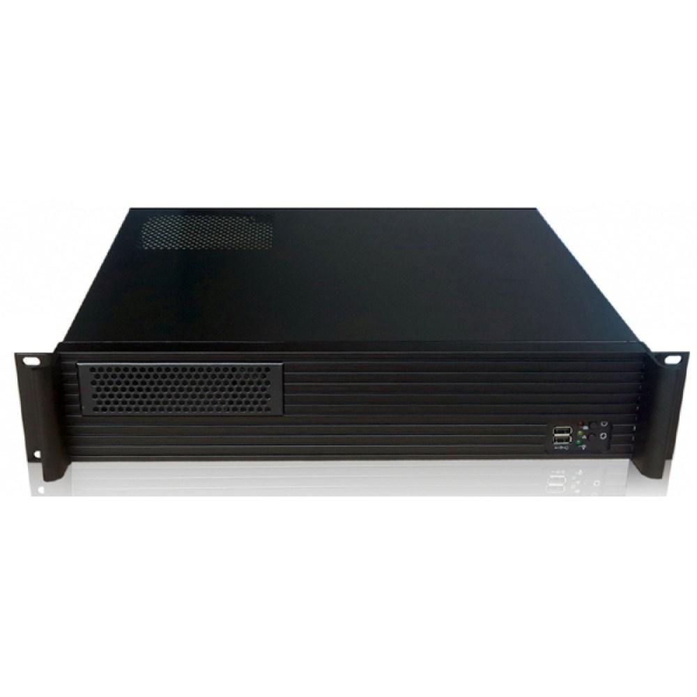 Rack-kabinet 2U - TECHly I-CASE IPC-240L, sort billede