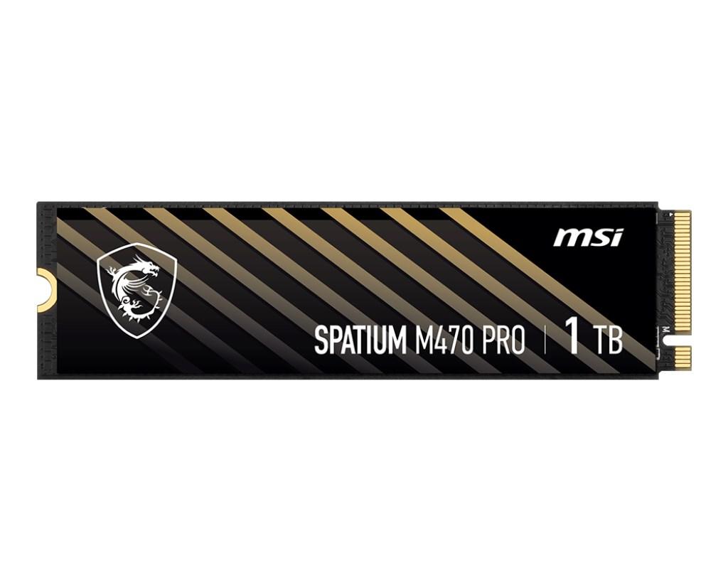 SSD NVMe MSI Spatium M470 PRO 1 TB (PCIe 4.0 M.2) billede