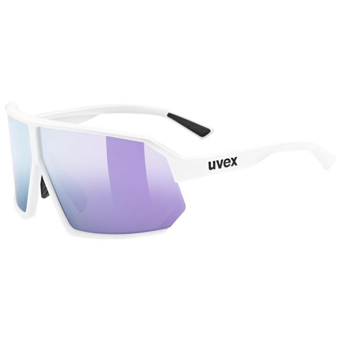 Sikkerhedsbriller uvex sportstyle 237 - unisex, semi-rimless, hvid billede