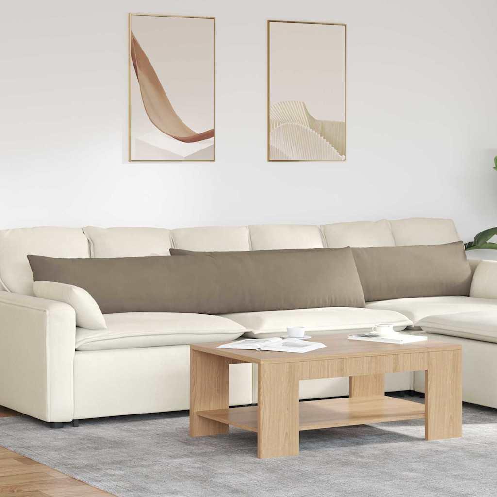 Sofa puder Gråbrun Stof billede