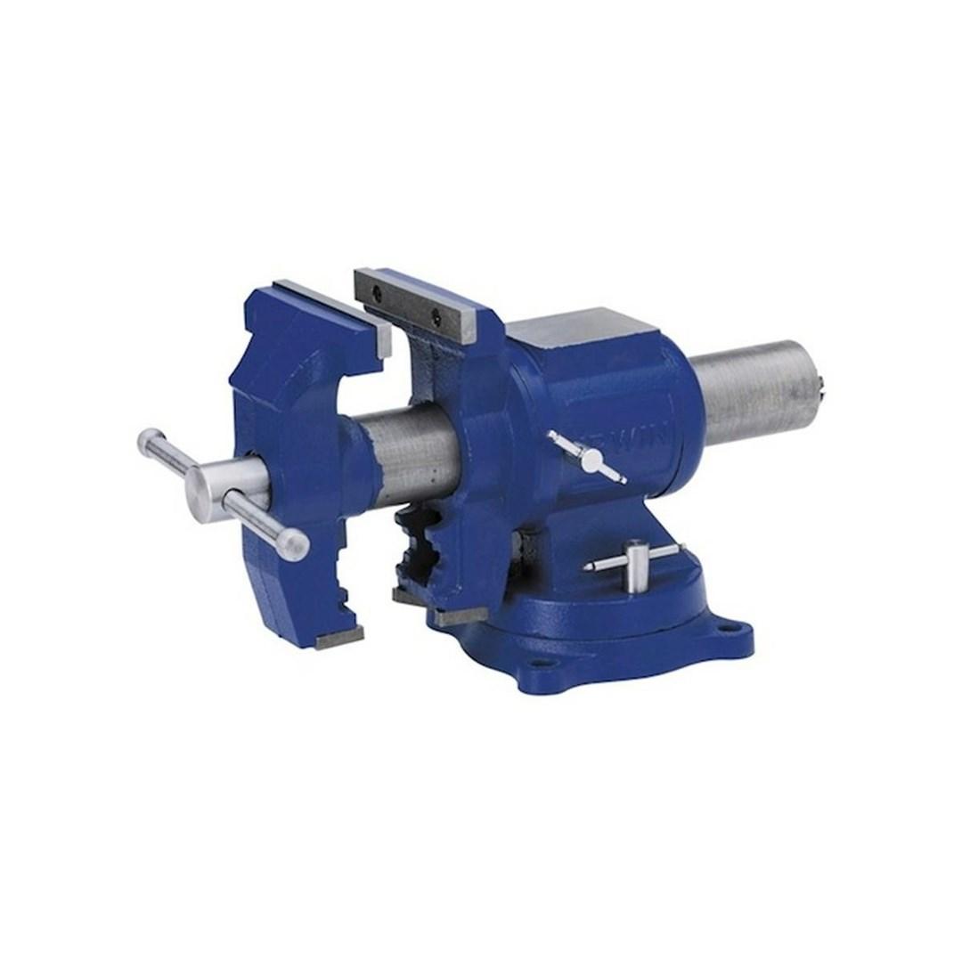 Bænktvinge med roterende base 125 mm - IRWIN Multi-Vice med ambolt