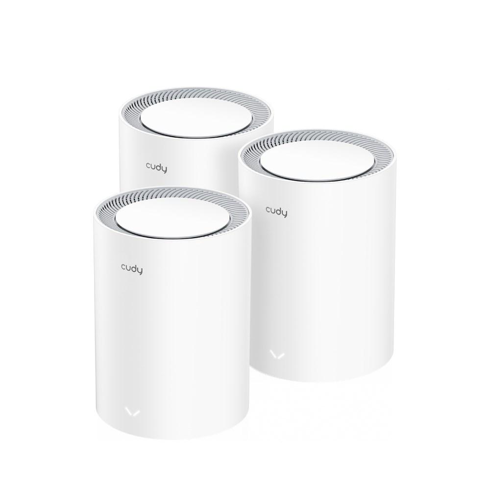 Wi‑Fi 6 mesh router - Cudy AX3000, 3‑pak med 2,5G billede