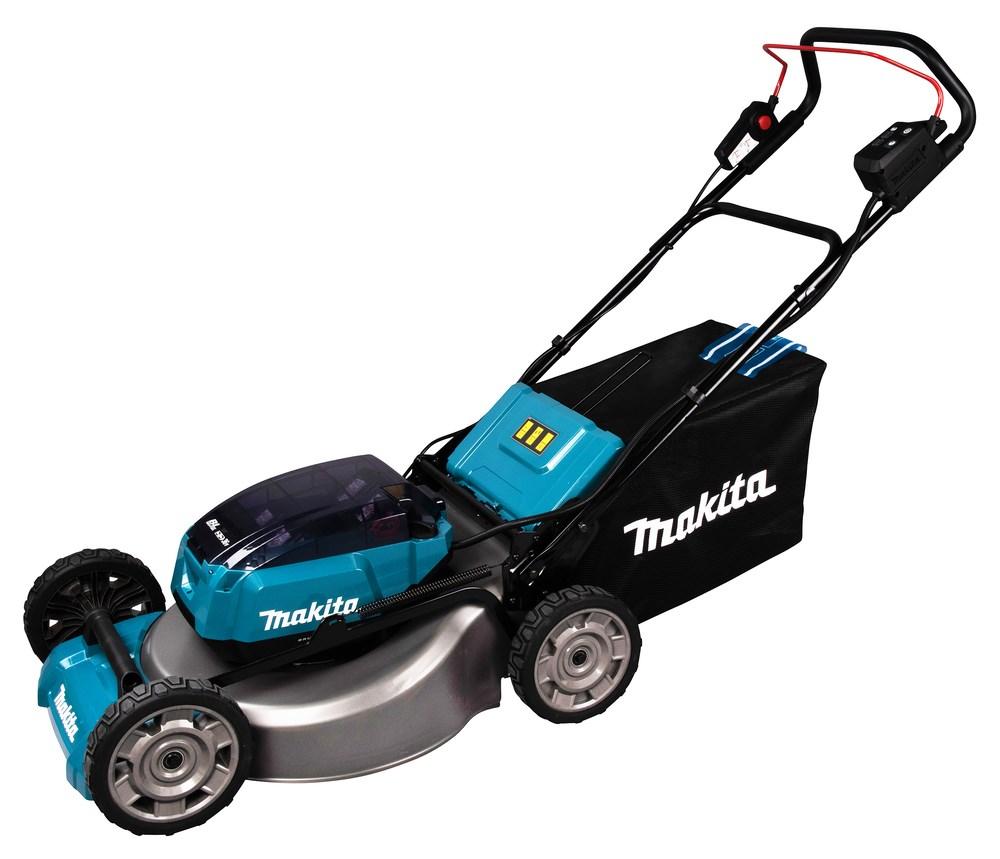 Plæneklipper Makita 2x18 V 53 cm uden batteri/oplader (DLM530Z) billede