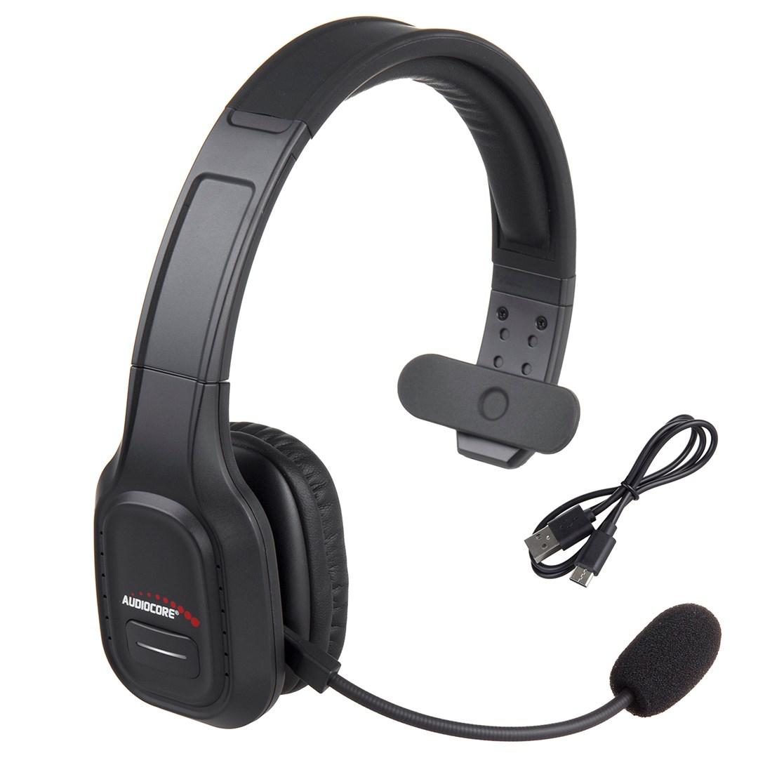 Trådløst Bluetooth-headset AUDIOCORE AC864 med boom-mikrofon